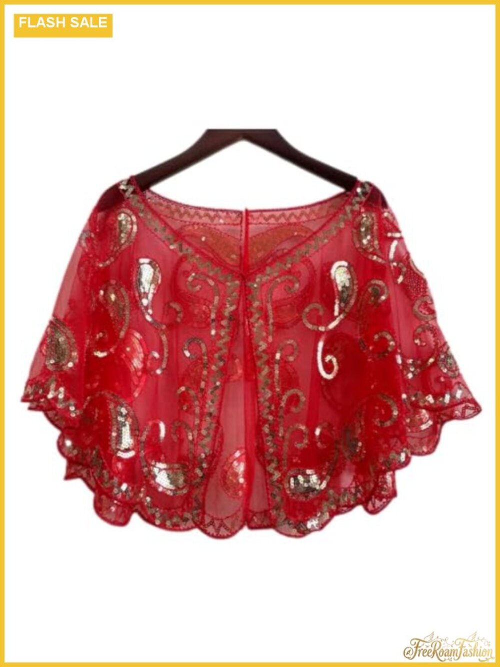 1920s Sequin Beaded Shawl Wrap Evening Wedding Gatsby Party